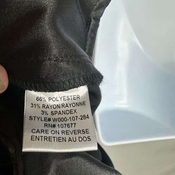 Alice and Olivia Women’s Black Towork Pants Size 0 NWT - Picture 6 of 7